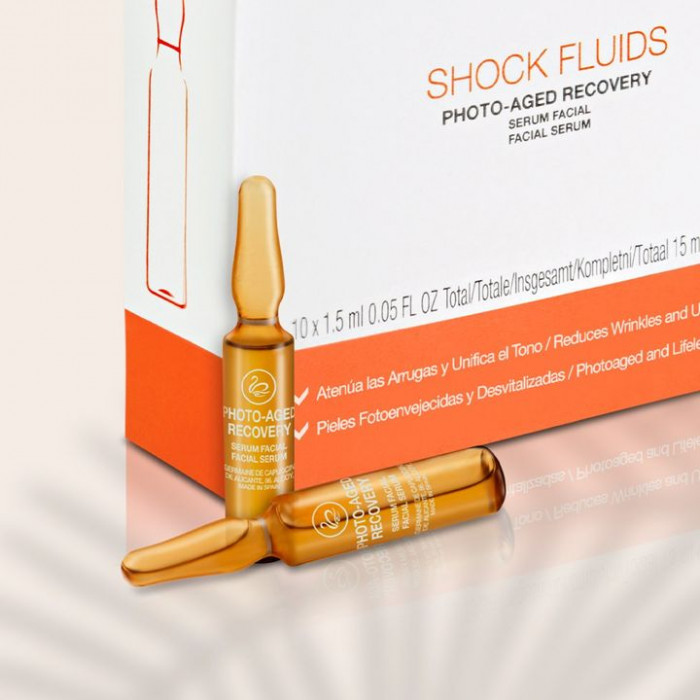 Shock Fluids Photo-Aged Recovery